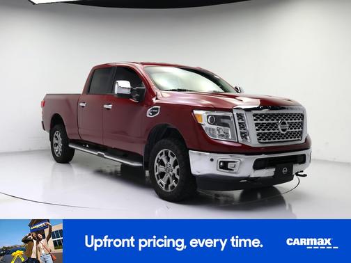 Burgundy 2019 Nissan Titan XD SL