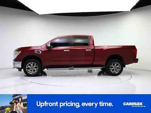 Burgundy 2019 Nissan Titan XD SL