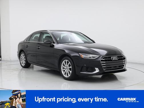 Black 2020 Audi A4 Premium