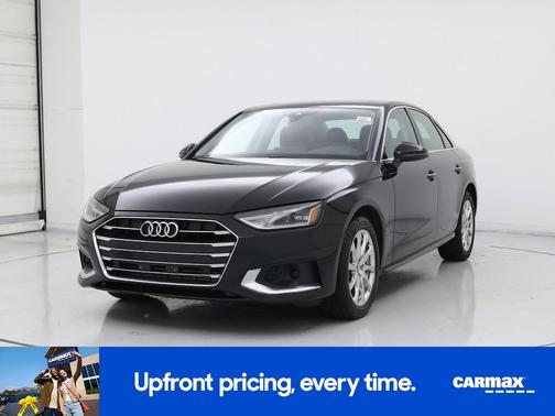 Black 2020 Audi A4 Premium