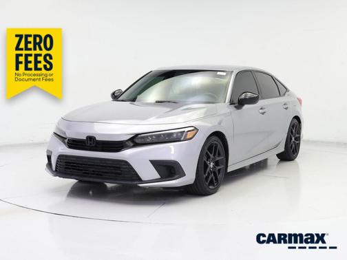 Silver 2023 Honda Civic Sport