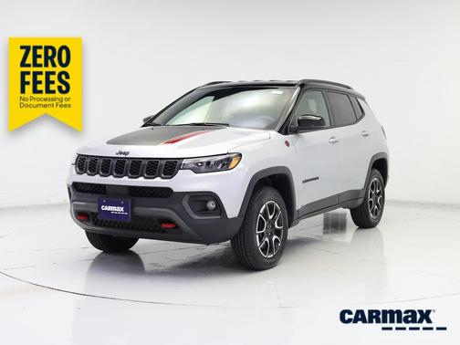 Silver 2025 Jeep Compass Trailhawk