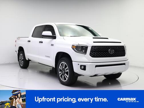 White 2021 Toyota Tundra SR5