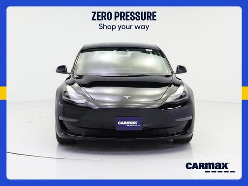 Black 2022 Tesla Model 3