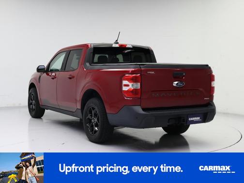 Red 2022 Ford Maverick Lariat