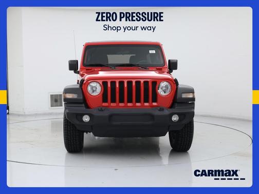 Red 2022 Jeep Wrangler Unlimited Sport S