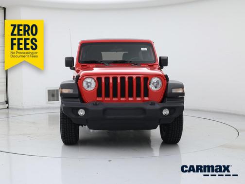Red 2022 Jeep Wrangler Unlimited Sport S