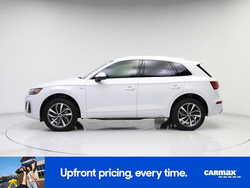 White 2023 Audi Q5 S-Line Premium Plus
