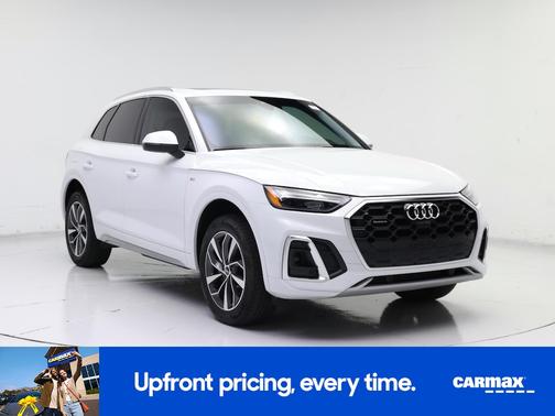 White 2023 Audi Q5 S-Line Premium Plus