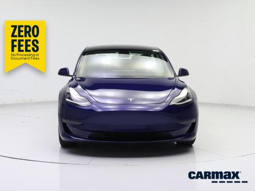 Blue 2021 Tesla Model 3 Standard Range Plus
