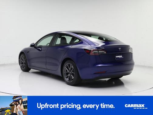 Blue 2021 Tesla Model 3 Standard Range Plus