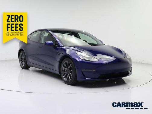 Blue 2021 Tesla Model 3 Standard Range Plus