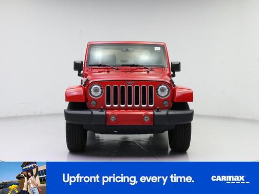 Red 2018 Jeep Wrangler Sahara