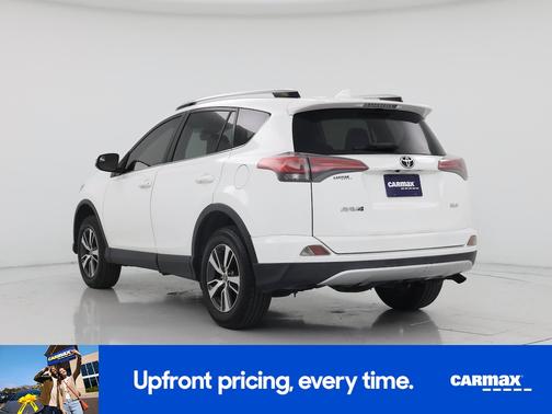 White 2017 Toyota RAV4 XLE