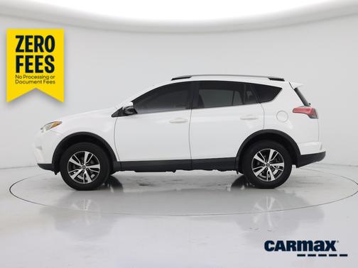 White 2017 Toyota RAV4 XLE