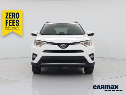 White 2017 Toyota RAV4 XLE