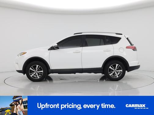 White 2017 Toyota RAV4 XLE