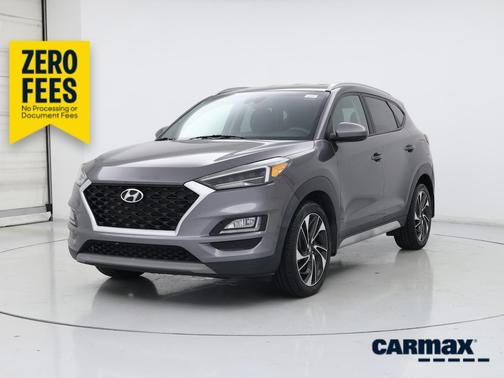 Gray 2021 Hyundai TUCSON SEL