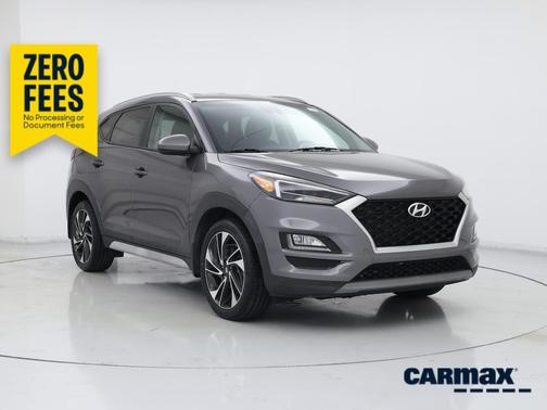 Gray 2021 Hyundai TUCSON SEL