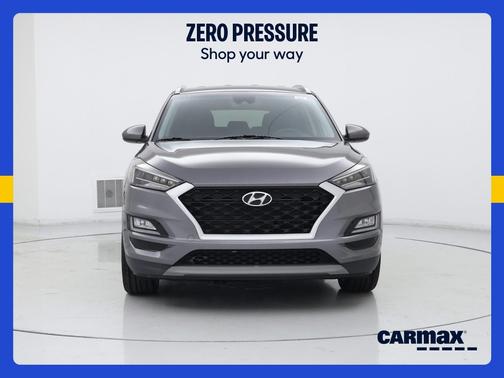 Gray 2021 Hyundai TUCSON SEL