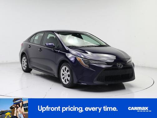 Blue 2020 Toyota Corolla LE