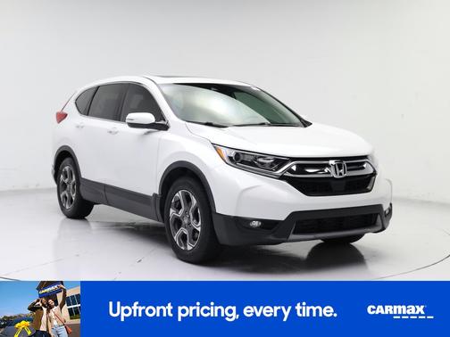 White 2019 Honda CR-V EX-L
