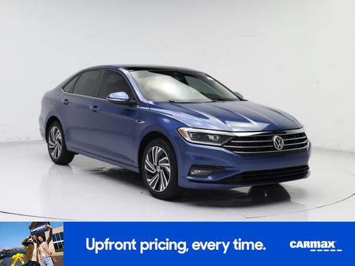 Blue 2020 Volkswagen Jetta SEL Premium