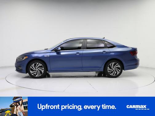 Blue 2020 Volkswagen Jetta SEL Premium