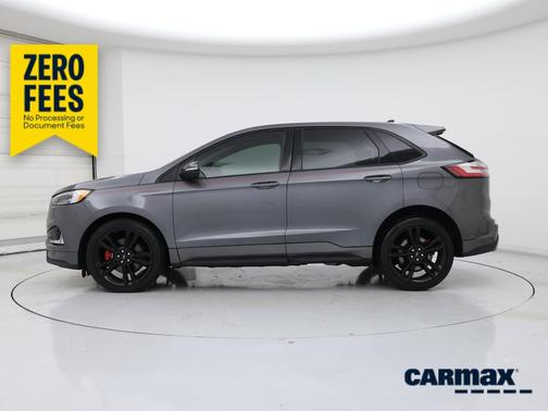 Gray 2022 Ford Edge ST