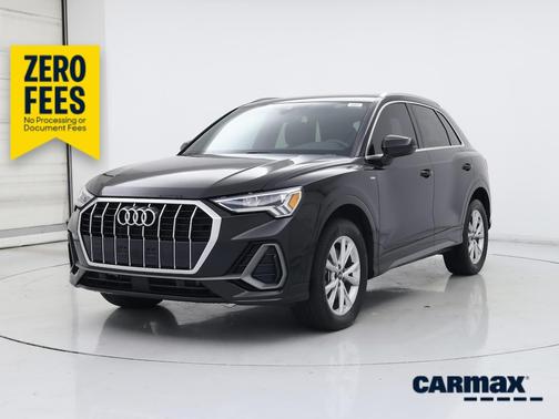 Black 2023 Audi Q3 S-Line Premium Plus