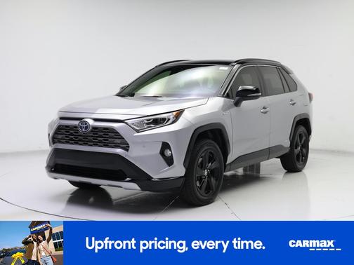 Silver 2020 Toyota RAV4 Hybrid XSE