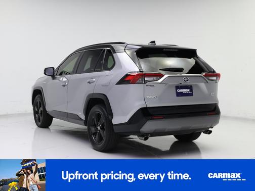 Silver 2020 Toyota RAV4 Hybrid XSE