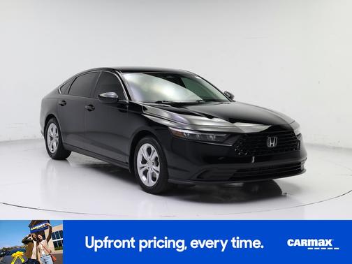 Black 2024 Honda Accord LX