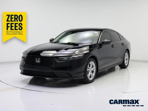 Black 2024 Honda Accord LX
