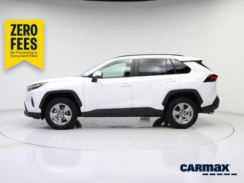White 2023 Toyota RAV4 XLE