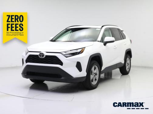 White 2023 Toyota RAV4 XLE
