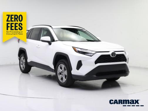 White 2023 Toyota RAV4 XLE
