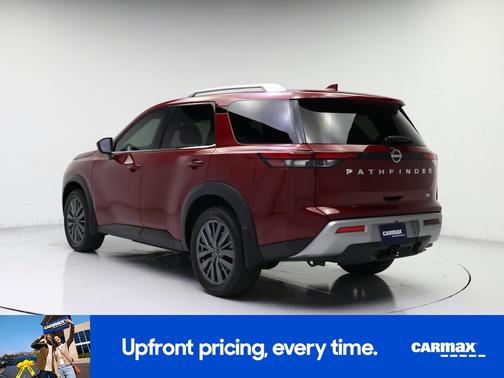 Red 2025 Nissan Pathfinder SL