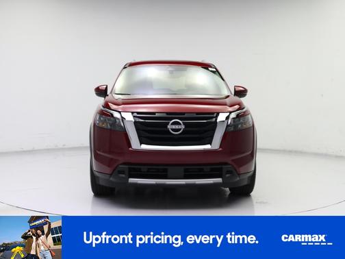 Red 2025 Nissan Pathfinder SL