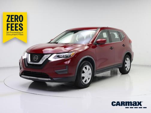 Red 2017 Nissan Rogue S