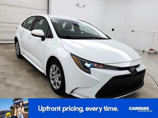 White 2023 Toyota Corolla LE