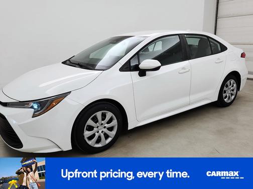 White 2023 Toyota Corolla LE