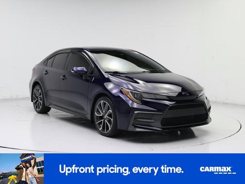 Blue 2021 Toyota Corolla SE