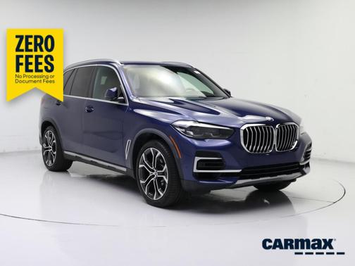 Blue 2022 BMW X5 sDrive40i