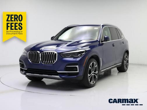Blue 2022 BMW X5 sDrive40i