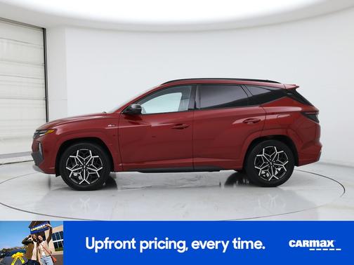 Red 2022 Hyundai TUCSON N Line