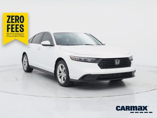 White 2023 Honda Accord LX