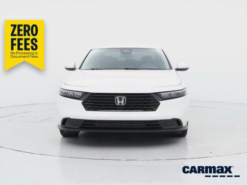 White 2023 Honda Accord LX