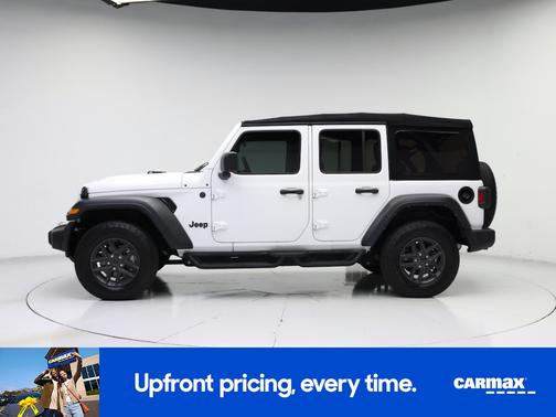 White 2024 Jeep Wrangler Sport S