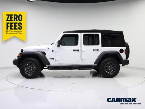 White 2024 Jeep Wrangler Sport S